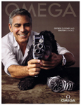 Omega - George Clooney & Einstein